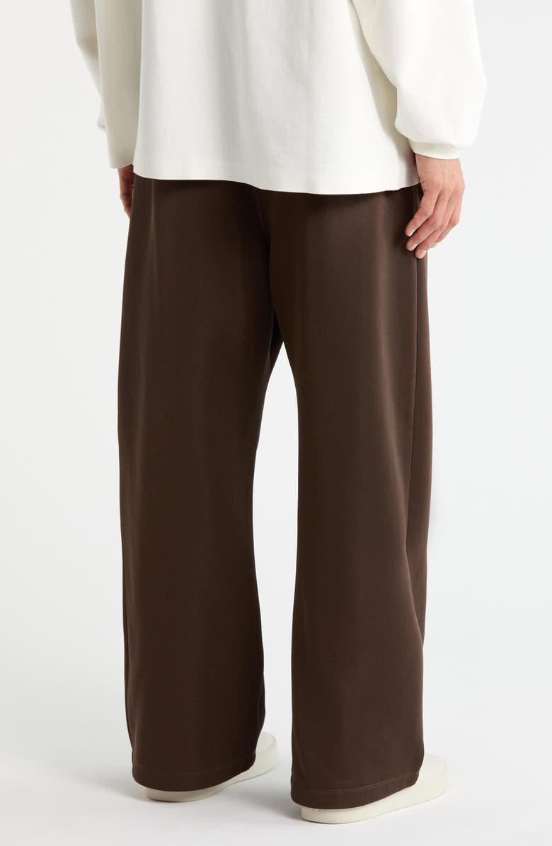 Fear of God Essentials Lounge Wide Leg Sweatpants, Alternate, color, Brown