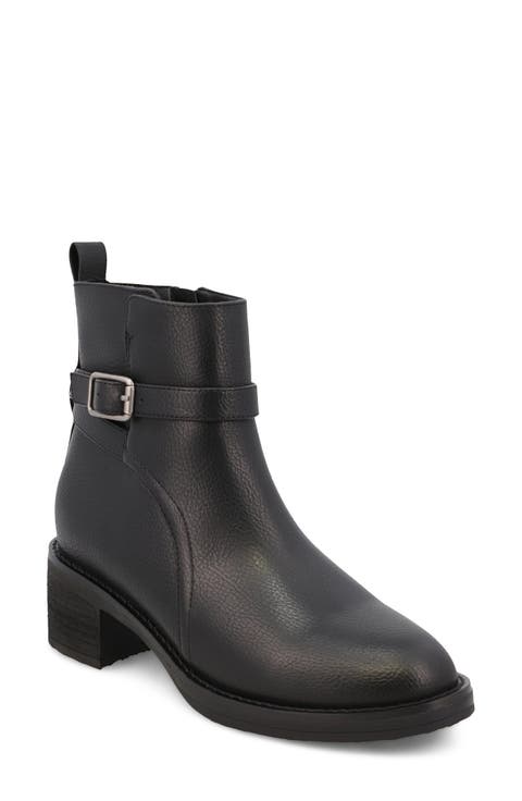 Desmond Faux Leather Bootie