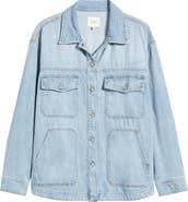 HIDDEN JEANS Oversize Denim Shirt