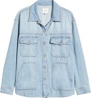 HIDDEN JEANS Oversize Denim Shirt