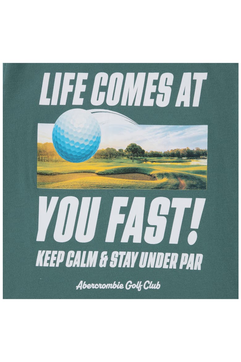 Kids' Keep Calm Graphic Tee, Alternate, color, SAGEBRUSH GREEN