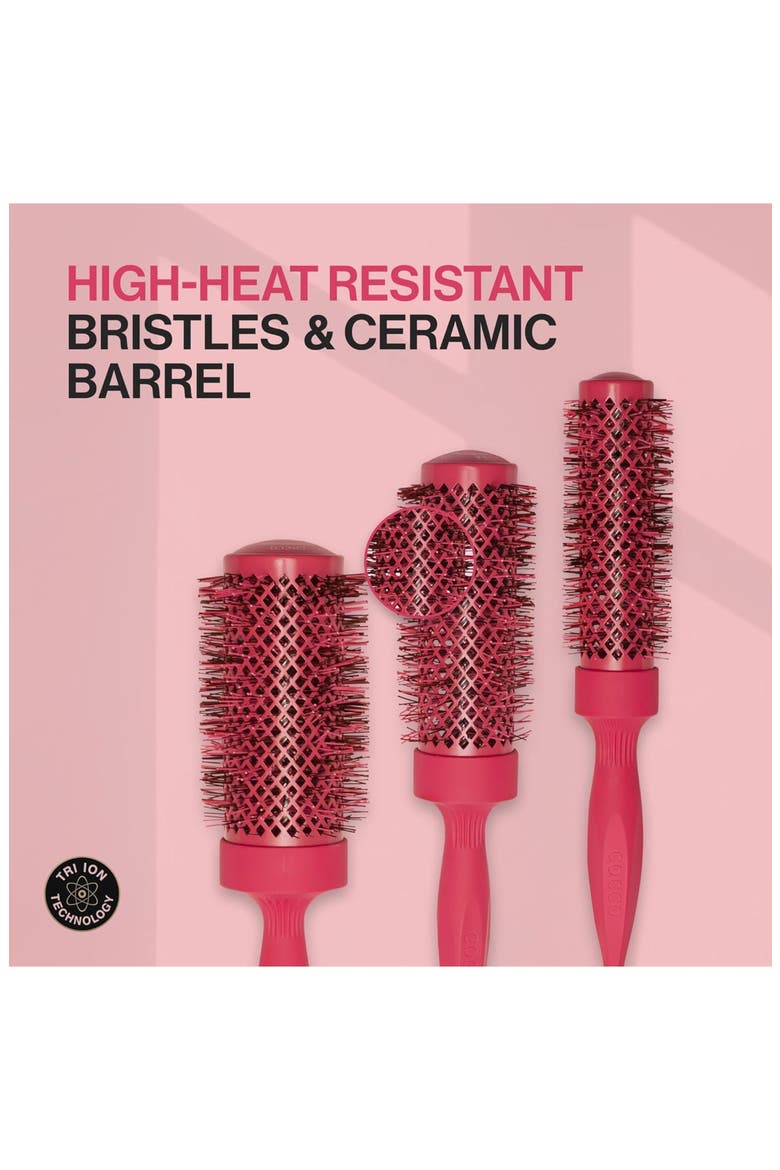 Aura 4-Piece Brush Set, Alternate, color, PINK