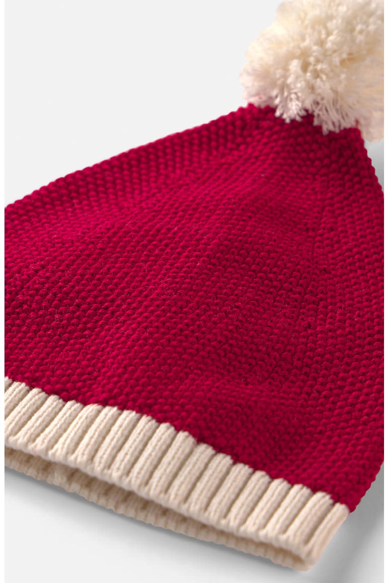 Kids' Organic Cotton Santa Hat, Main, color, SANTA RED