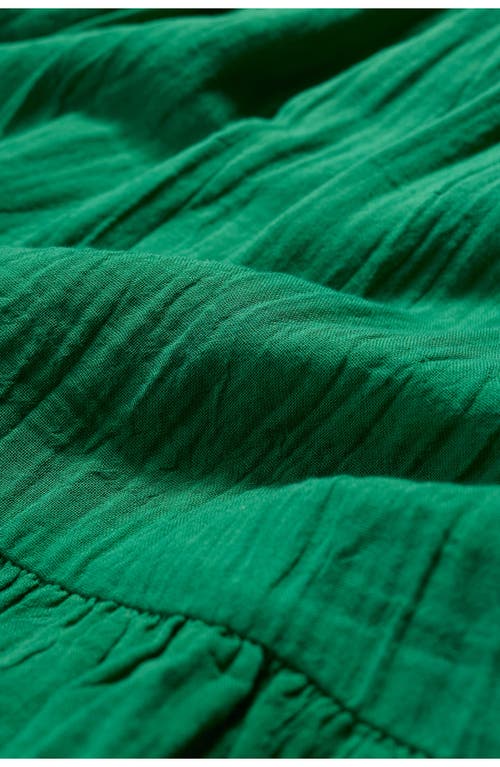 Seasalt Cornwall Pebble Comb Organic Cotton Dress In Green