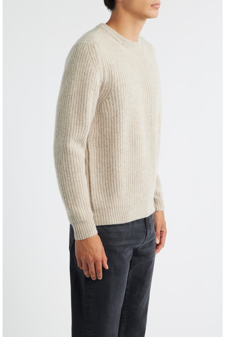 Vale Merino Wool Sweater, Alternate, color, BONE