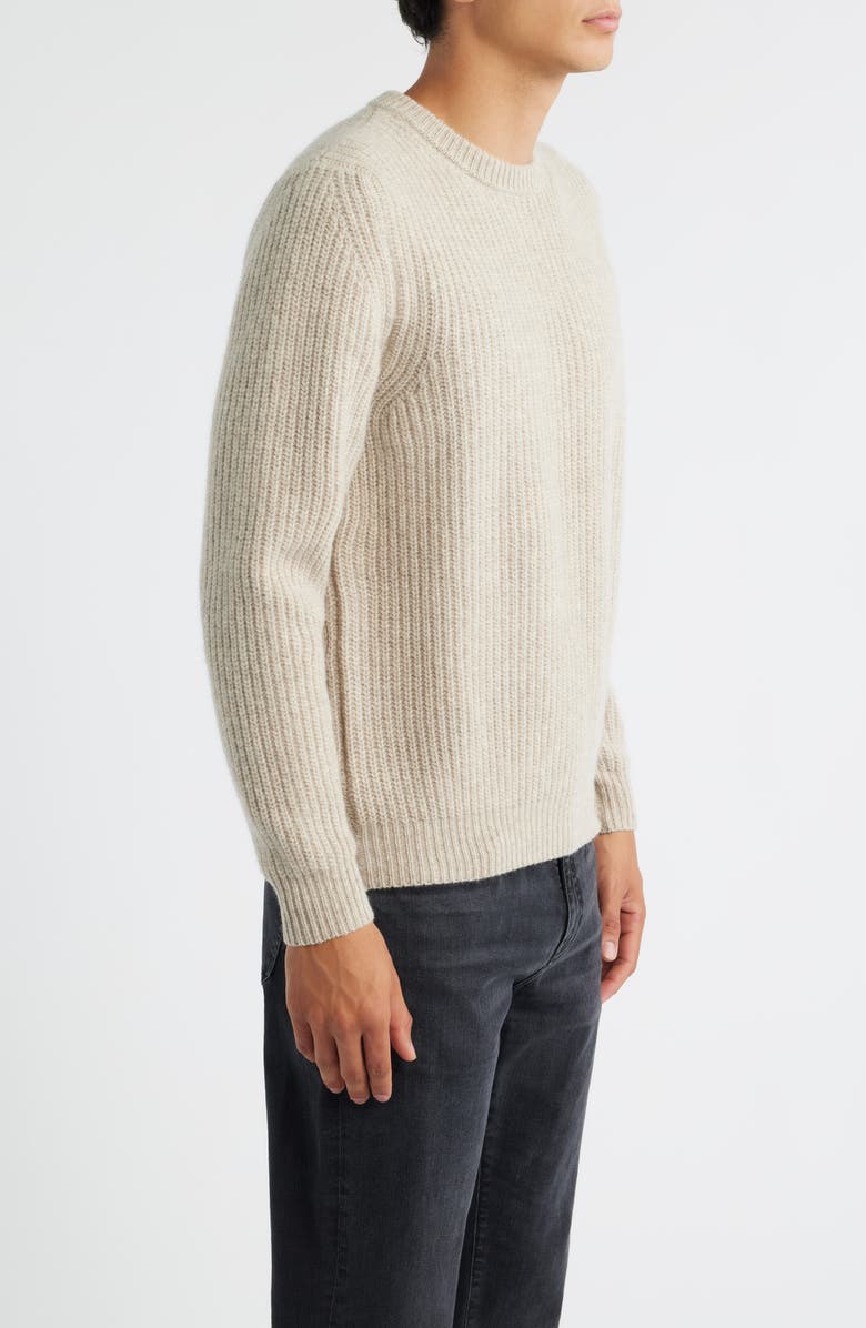ALEX CRANE Vale Merino Wool Sweater, Alternate, color, Bone