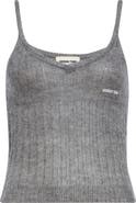 Shushu/Tong Wool & Mohair Blend Rib Sweater Camisole