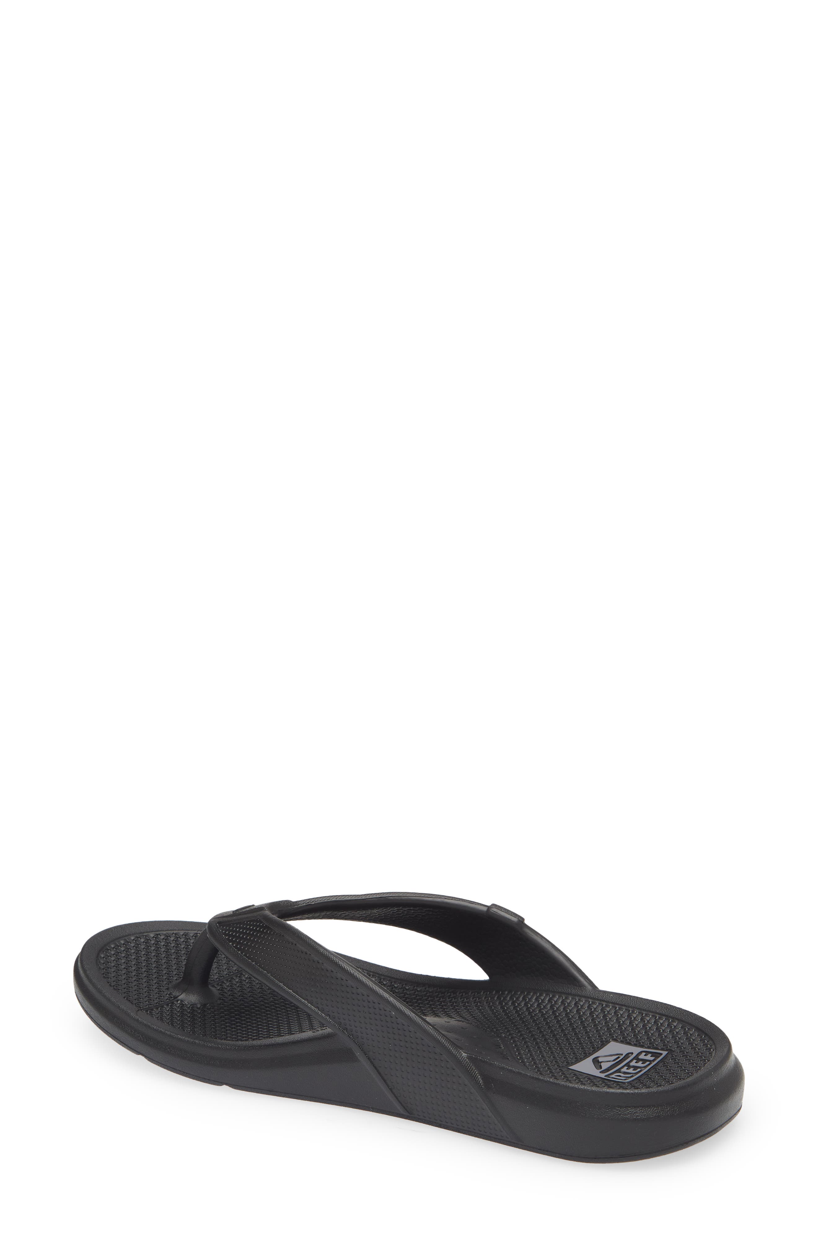 Reef Oasis Water Friendly Flip Flop, Alternate, color, Black