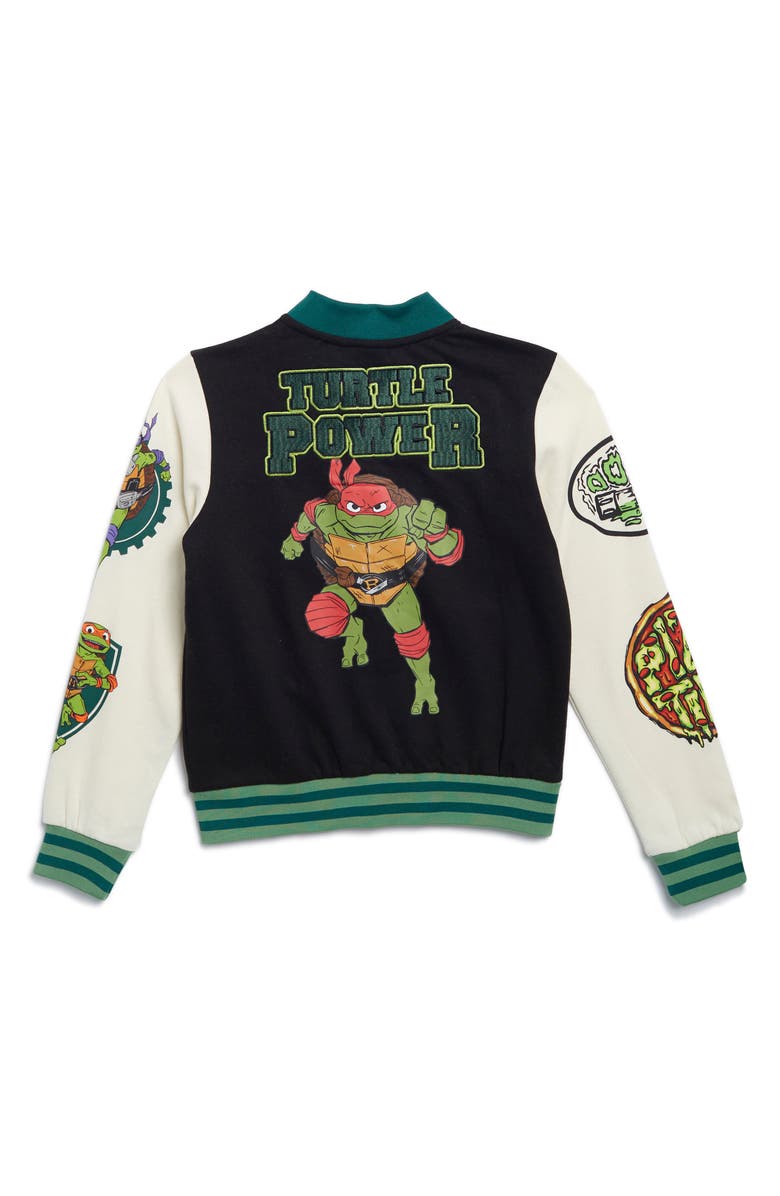 Freeze Kids' TMNT Varsity Jacket, Alternate, color, 