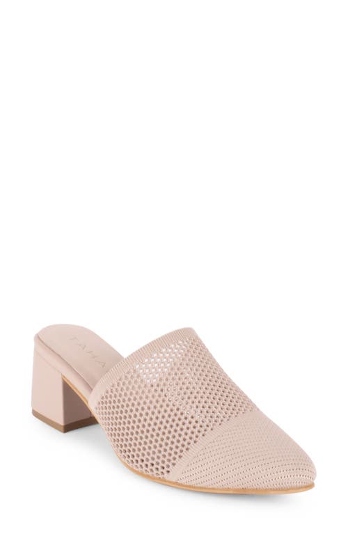 Tahari Santorini Knit Mule In Brown
