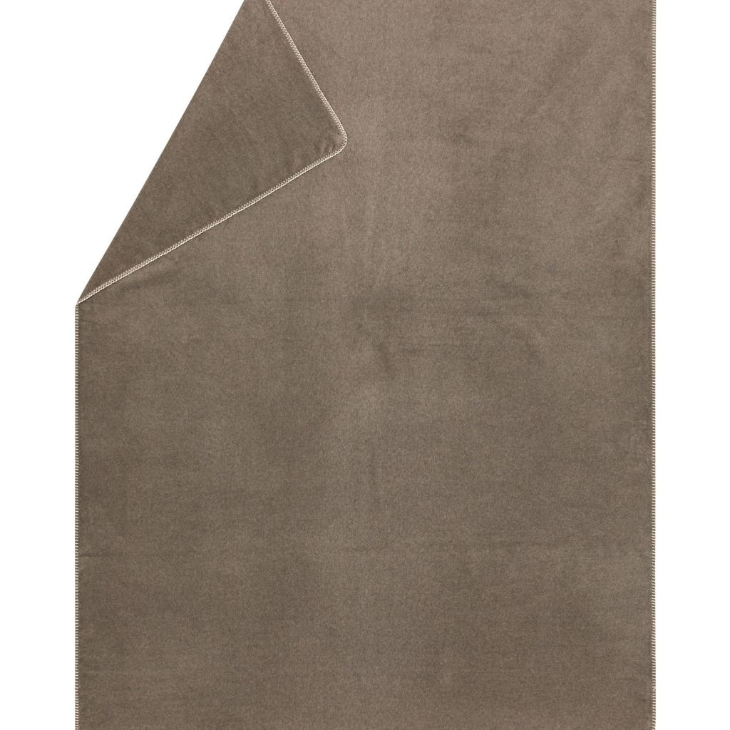 David Fussenegger Savona Solid Throw In Smoke