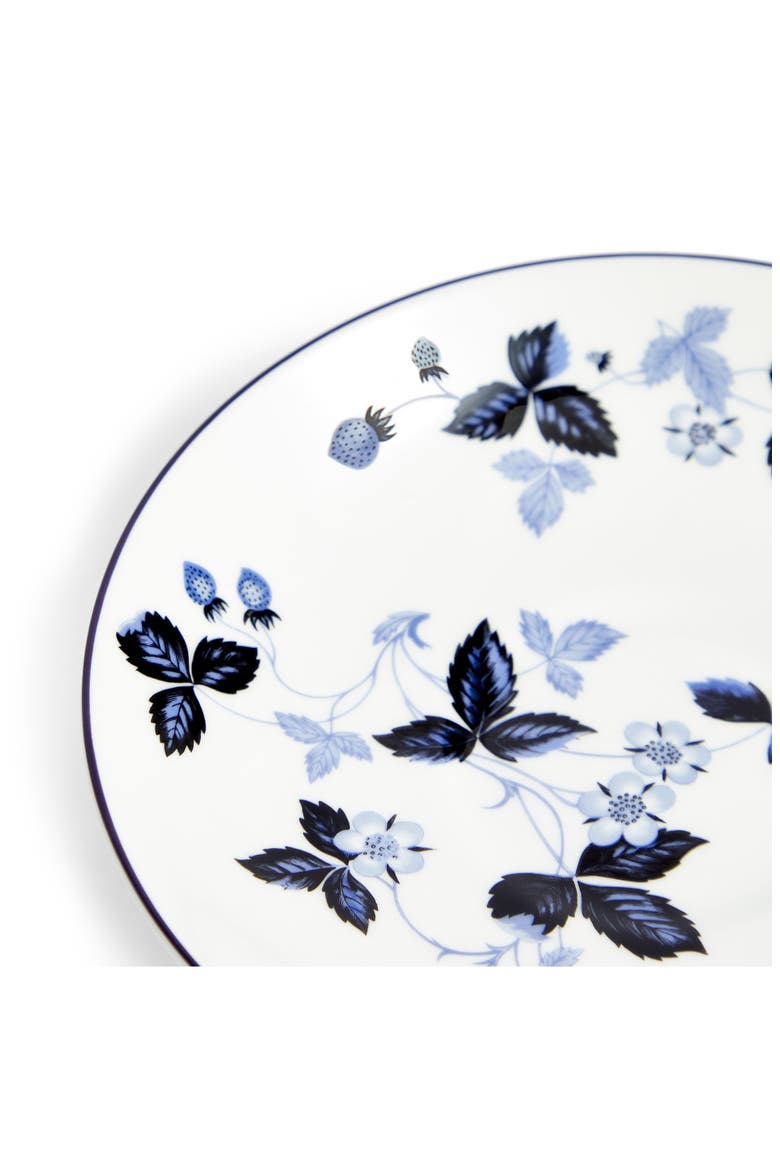 Wild Strawberry Bone China Teacup & Saucer Set, Alternate, color, BLUE