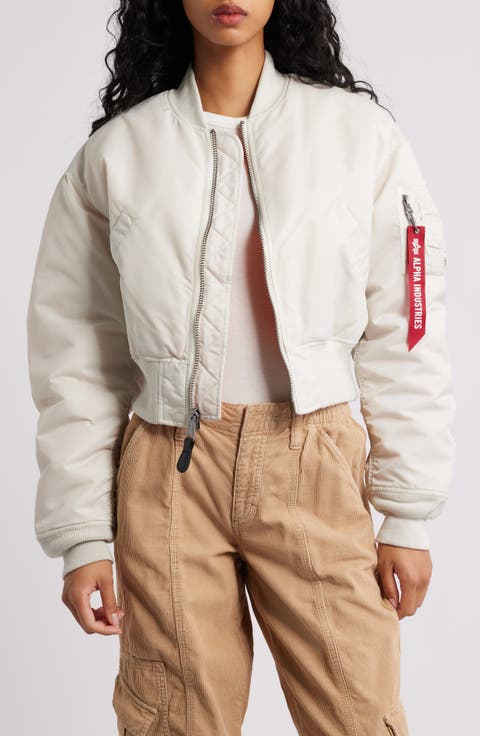 MA-1 Crop Flight Jacket