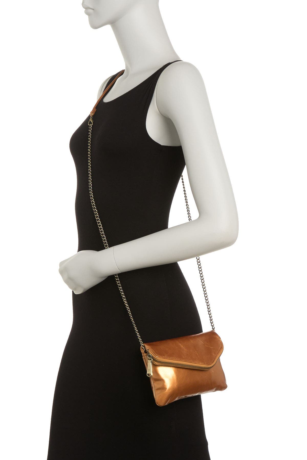 HOBO Daria Convertible Embossed Leather Clutch Crossbody Bag, Alternate, color, 