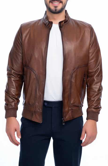 VELLAPAIS Larue Leather Jacket