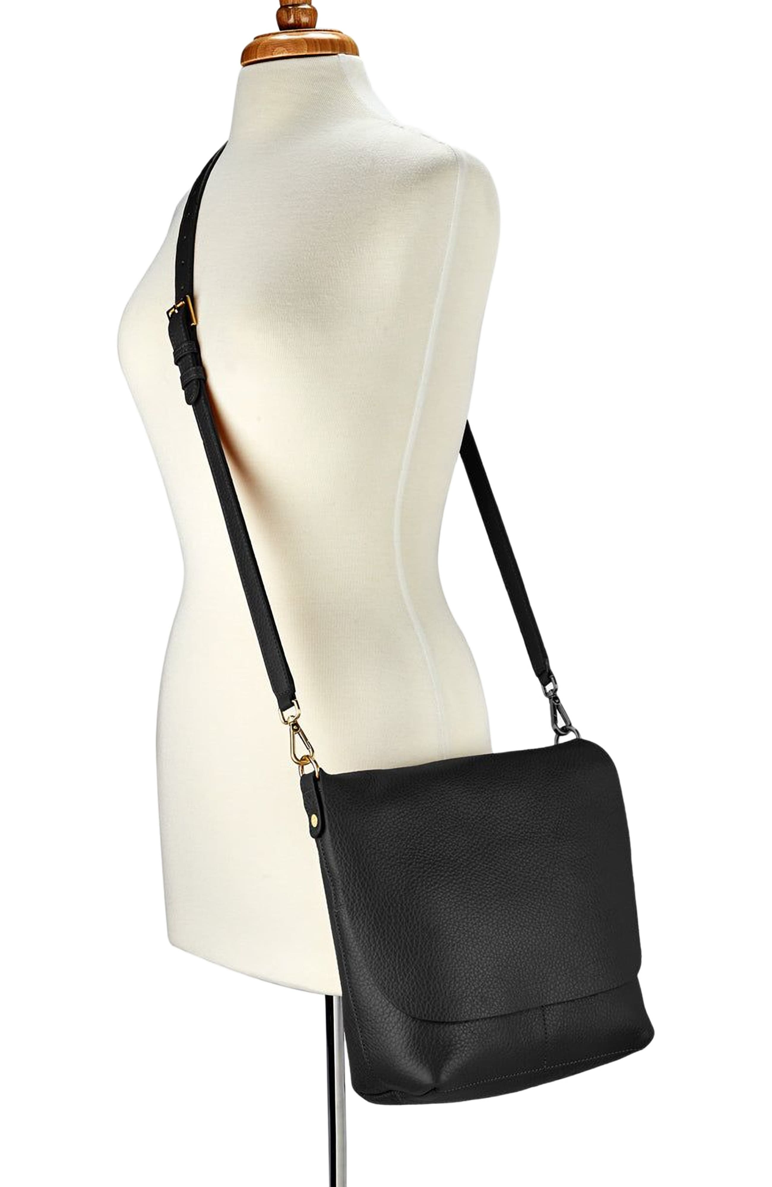 GiGi New York ANDIE CROSSBODY, Alternate, color, Black