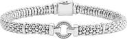 LAGOS Enso Boxed Circle Station Caviar Rope Bracelet