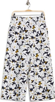 Adrianna Papell Crinkle Wide Leg Pants