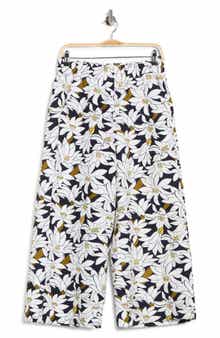 Adrianna Papell Crinkle Wide Leg Pants