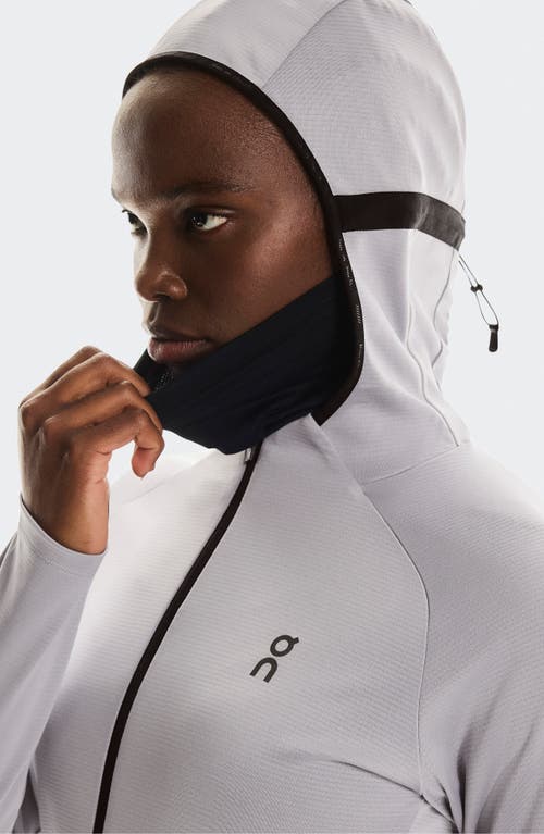 On Climate Zip Hoodie In Purple