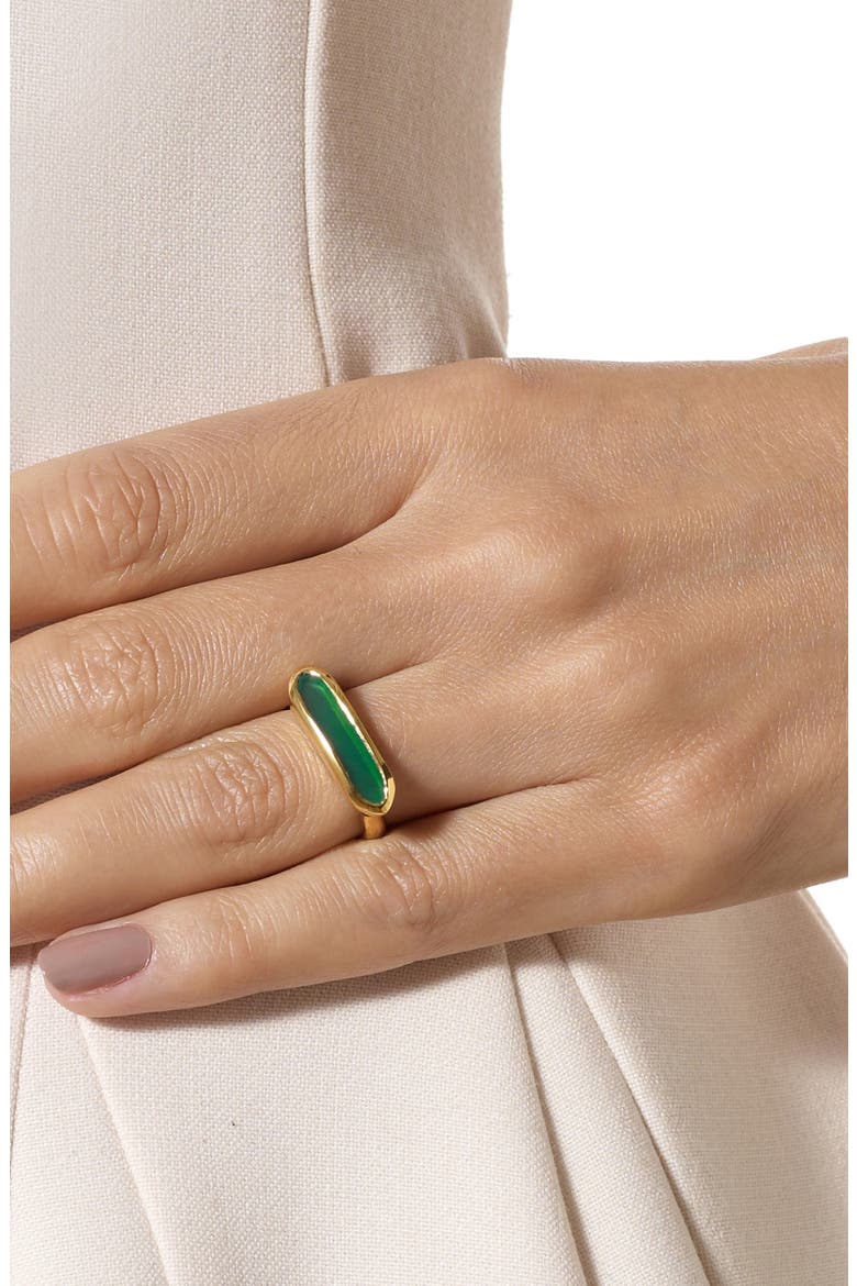Baja Stone Ring, Alternate, color, YELLOW GOLD