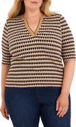NIC+ZOE Jacquard Sweater