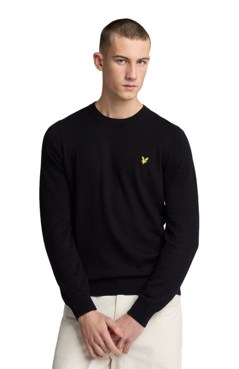 Cotton Merino Crew Neck Sweater