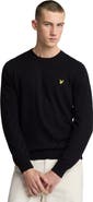 Lyle & Scott Cotton Merino Crew Neck Sweater