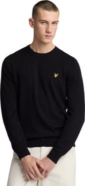 Lyle & Scott Cotton Merino Crew Neck Sweater