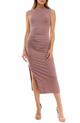 Socialite Sleeveless Ruched Maxi Dress