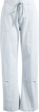 Re/Done Beach Wide Leg Denim Pants
