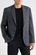 AllSaints Ross Checked Slim Fit Sport Coat