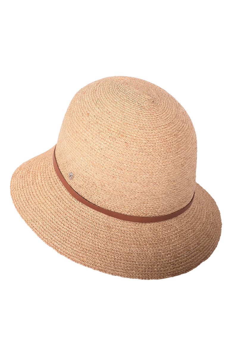 Helen Kaminski Raffia Cloche, Main, color, Natural/ Tan