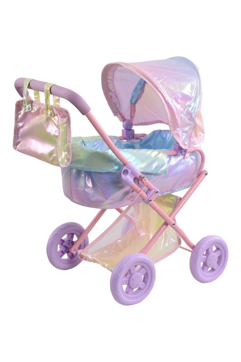 Olivia's World Magical Dreamland Stroller, Main, color, IRIDESCENT