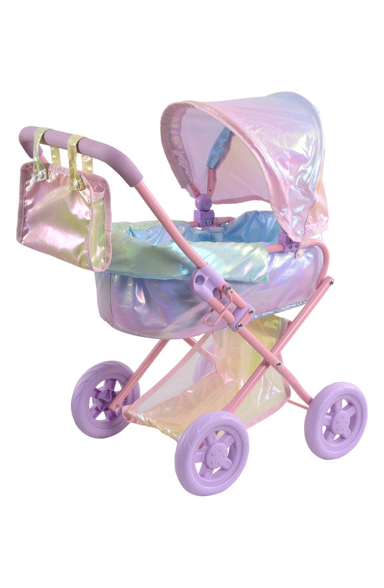 Teamson Kids Olivia's World Magical Dreamland Stroller, Main, color, Iridescent