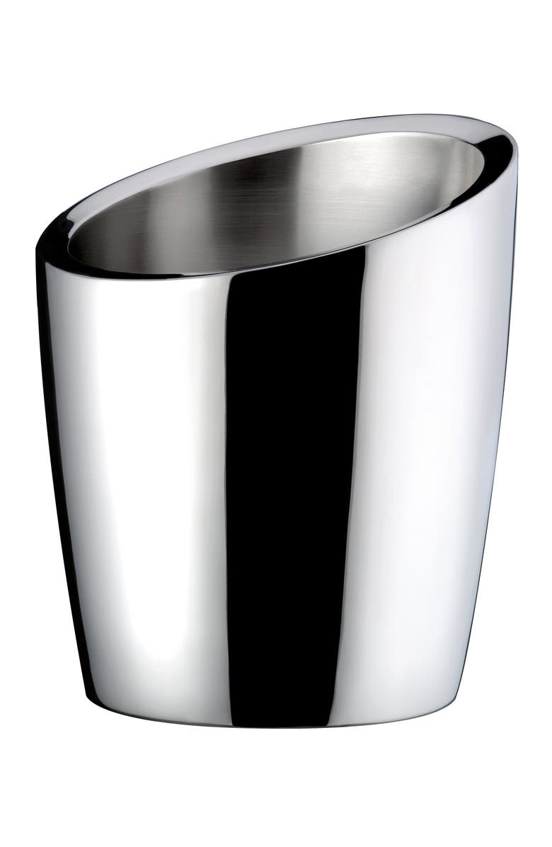 Couzon Boheme Champagne Bucket, Main, color, Silver