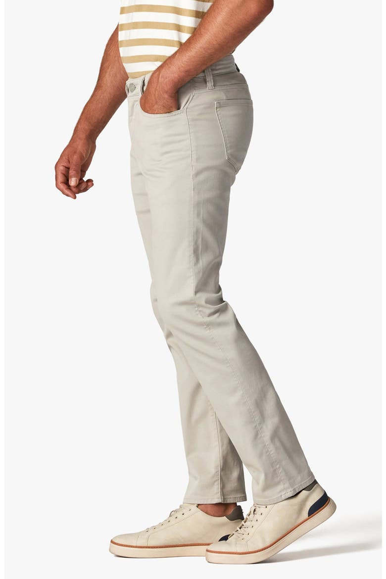 Charisma CoolMax® Relaxed Straight Leg Twill Pants, Alternate, color, MUSHROOM COOLMAX