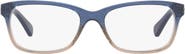 COACH 49mm Small Rectangular Optical Glasses