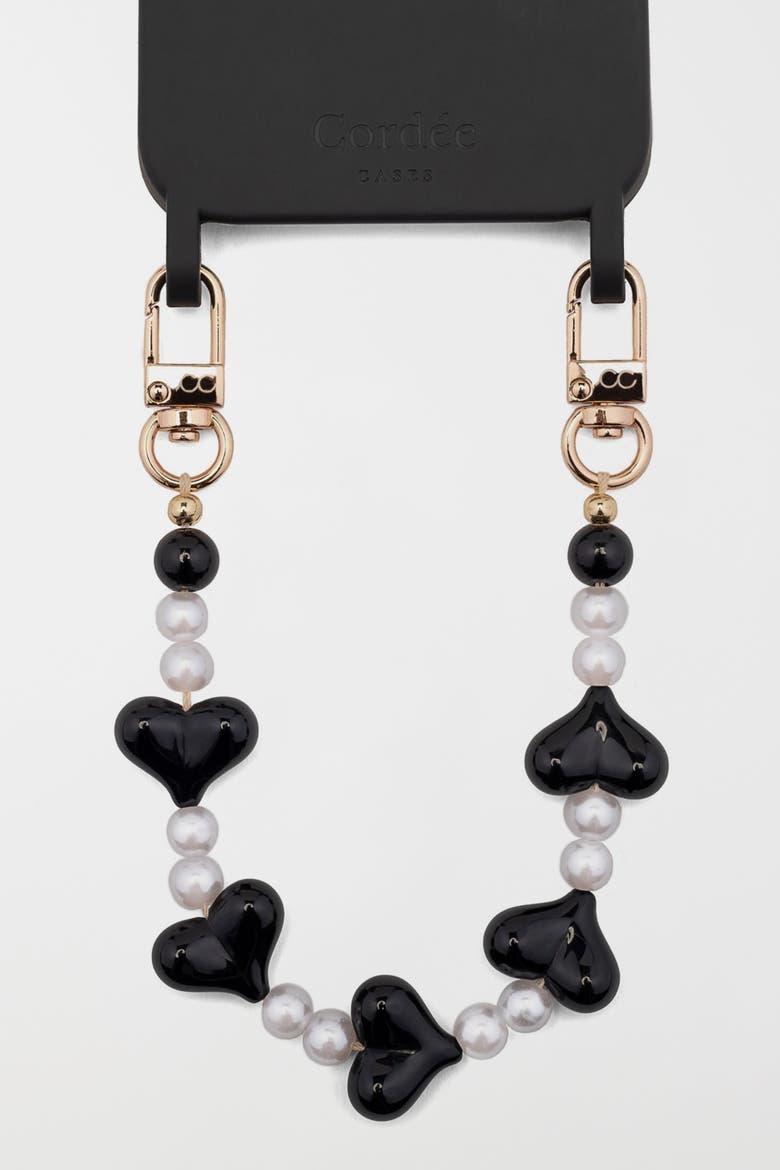 Paris Phone Chain Set, Alternate, color, Black