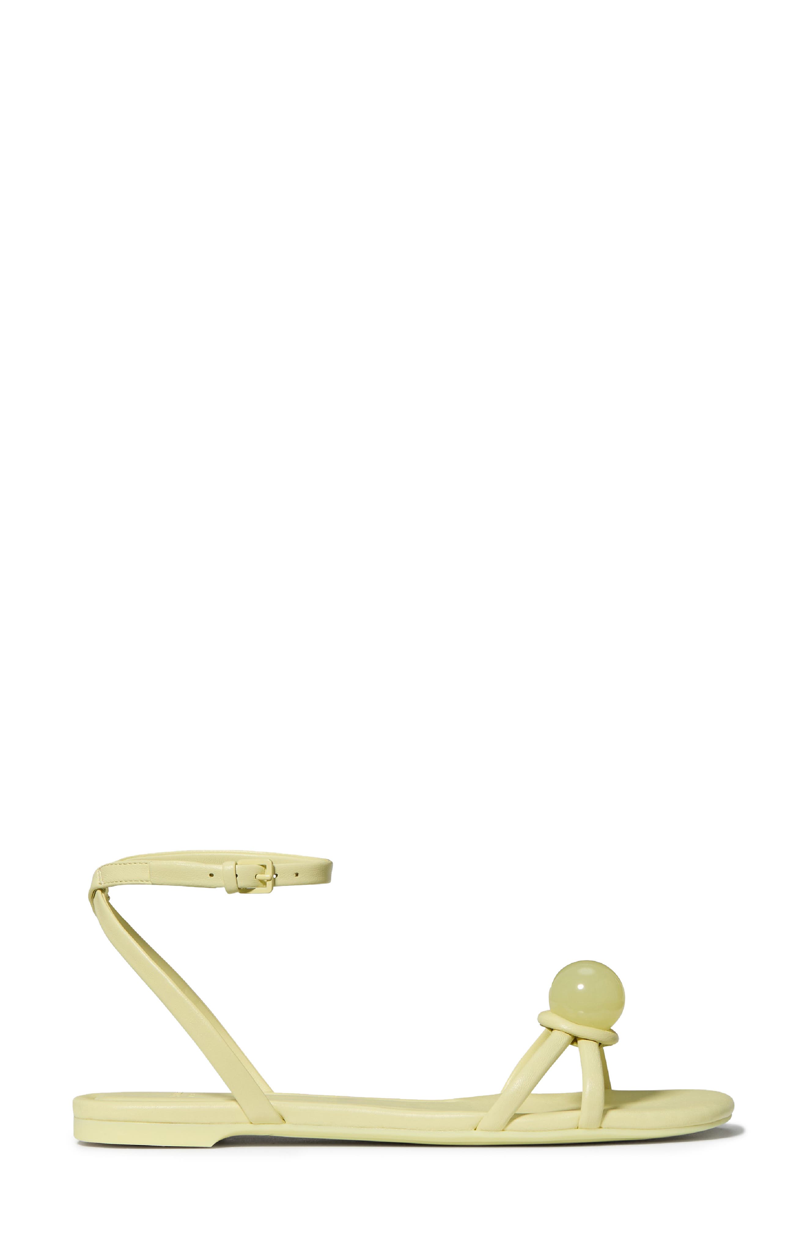harmony ankle strap sandal, Alternate, color, PALE CITRON