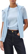 rag & bone Adeline Short Sleeve Cashmere Sweater