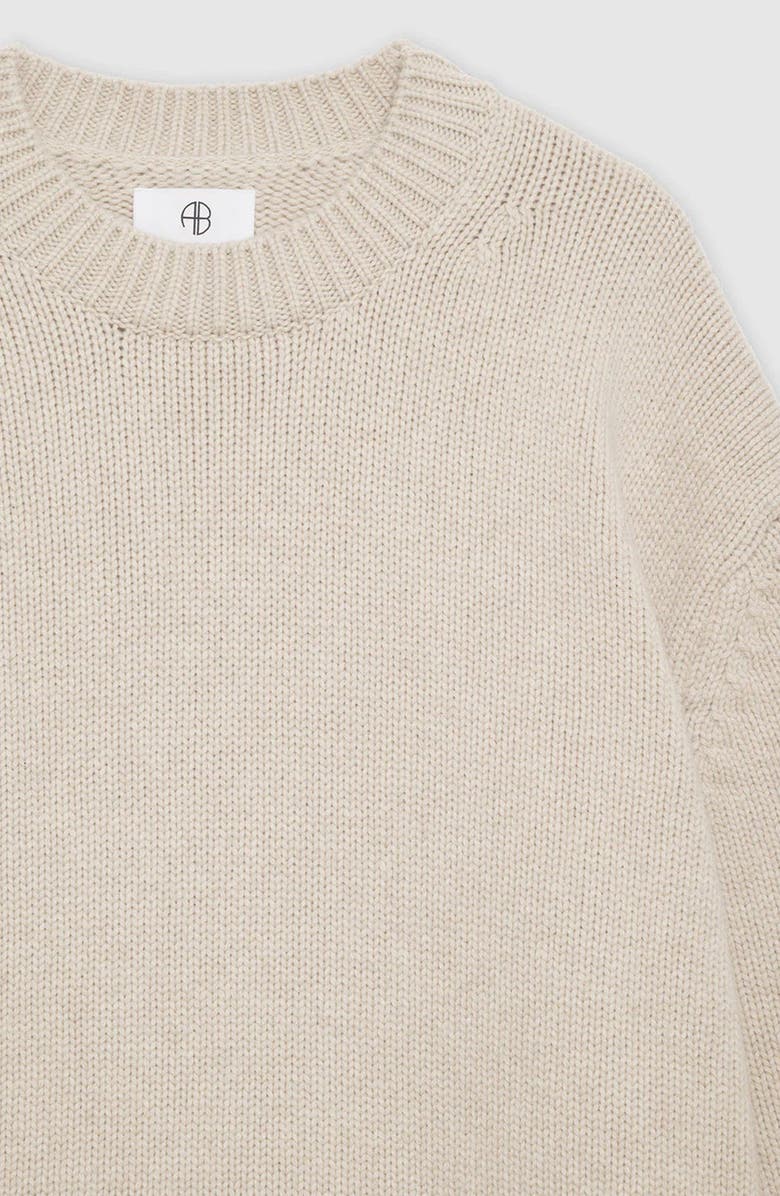 ANINE BING Rosie Sweater, Alternate, color, Oatmeal