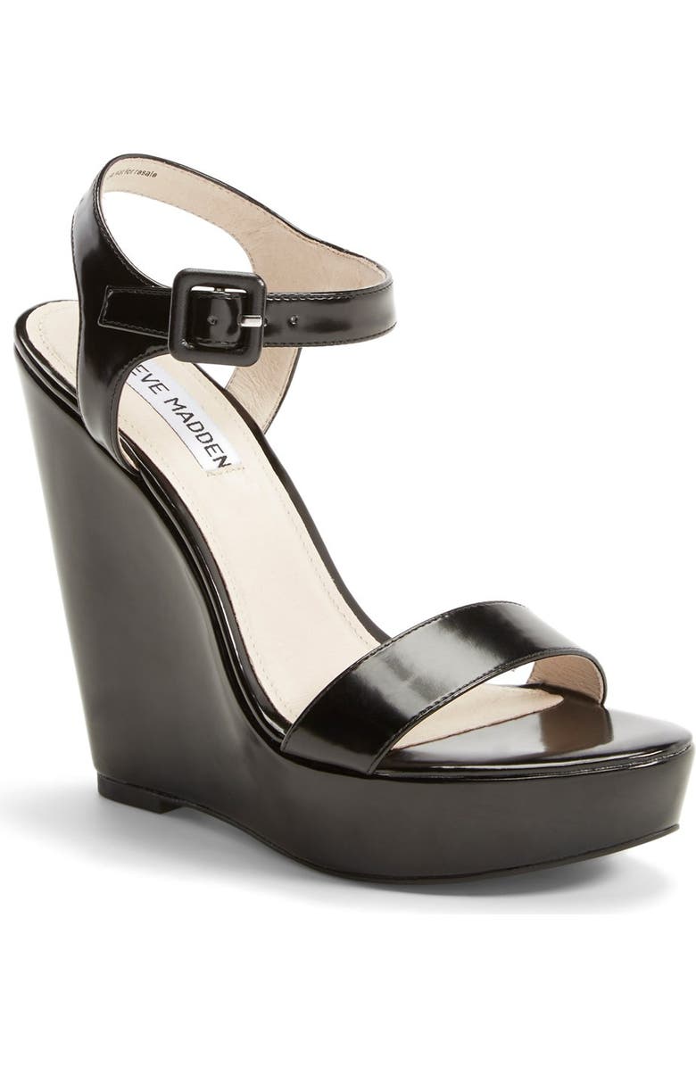 Steve Madden 'Prestine' Wedge Sandal, Main, color,