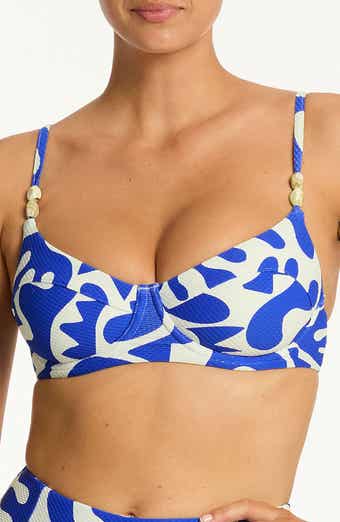 Sea Level Seascape Balconette Bikini Top