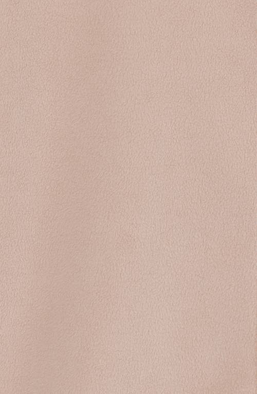 Vast Colorblock Fleece Half Zip Hoodie In Hazelnut Multi