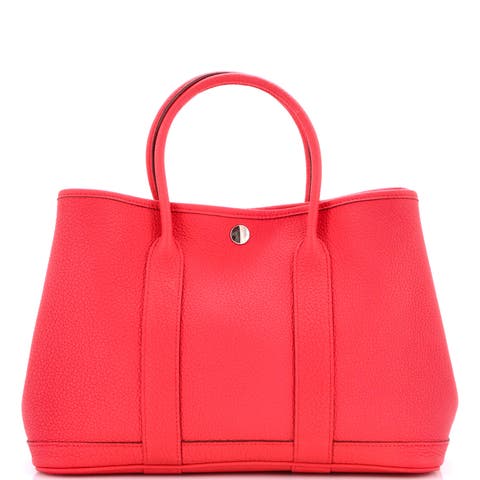 Garden Party Tote Leather 30