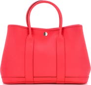Pre-Owned Hermes Garden Party Tote Leather 30