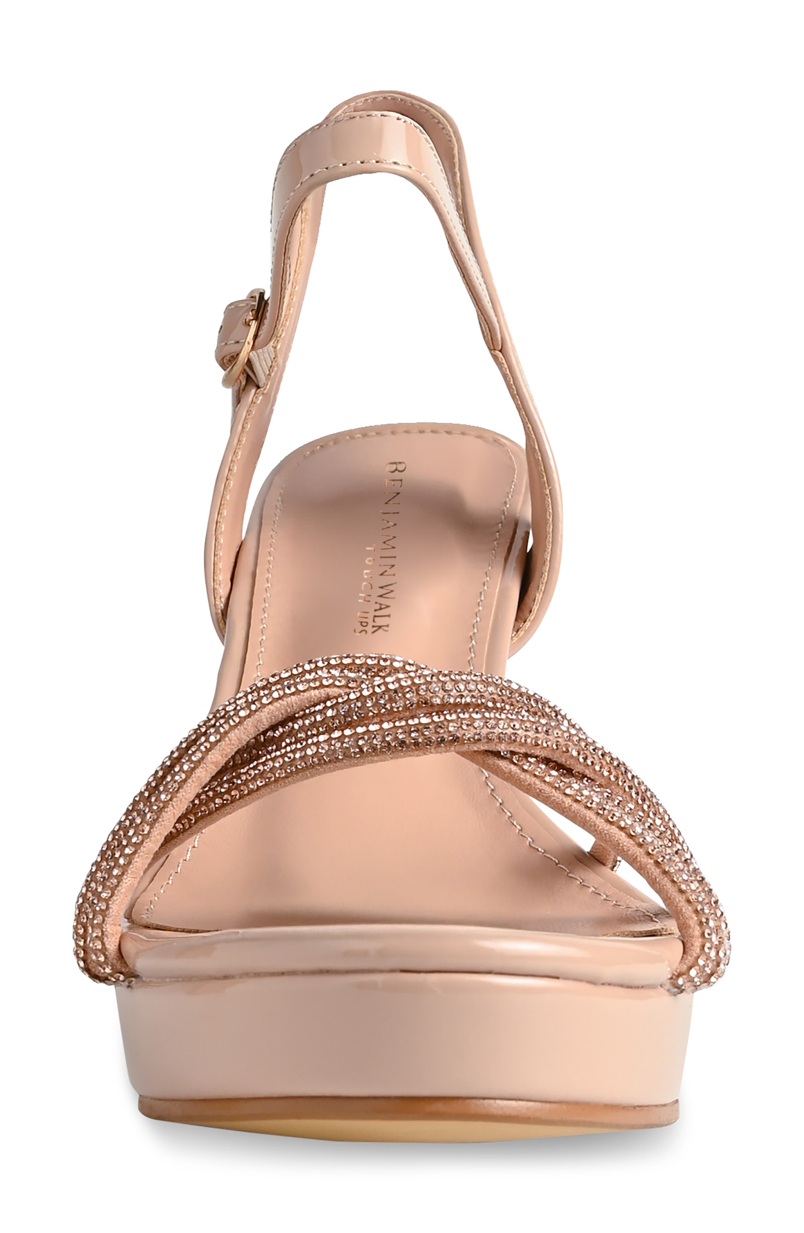 Tyler Platform Sandal, Alternate, color, BEIGE