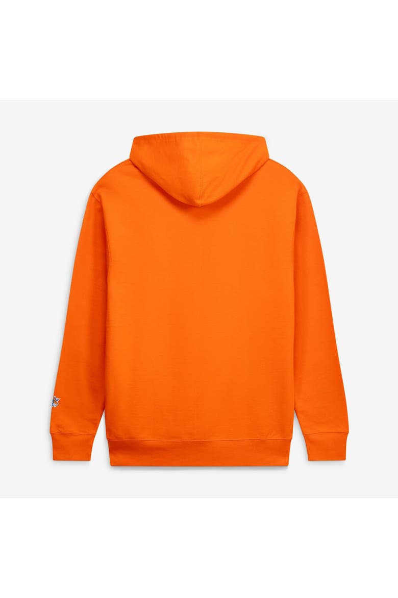 Men's Mitchell & Ness  Orange New York Knicks Fleece Hoodie, Alternate, color, Orange