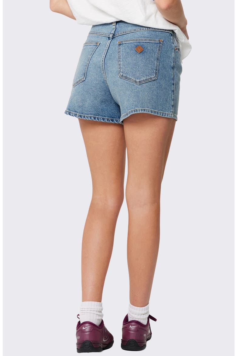 Venice High Waist Cutoff Denim Shorts, Alternate, color, SELENA